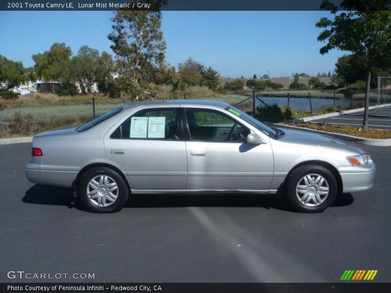 Lunar Mist Metallic / Gray 2001 Toyota Camry LE