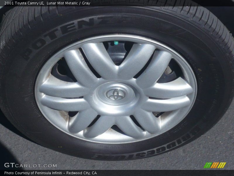 Lunar Mist Metallic / Gray 2001 Toyota Camry LE