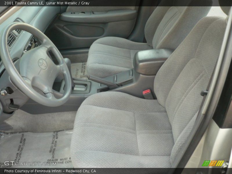 Lunar Mist Metallic / Gray 2001 Toyota Camry LE