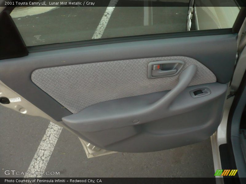 Lunar Mist Metallic / Gray 2001 Toyota Camry LE