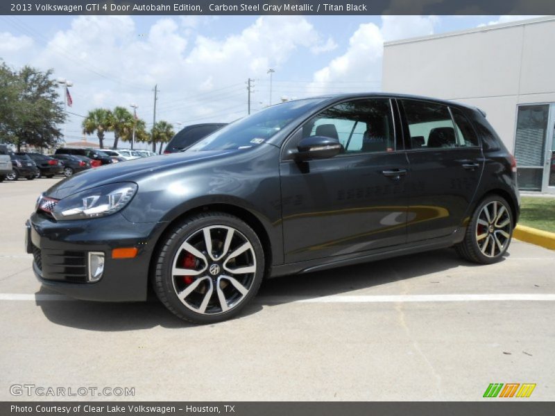Front 3/4 View of 2013 GTI 4 Door Autobahn Edition