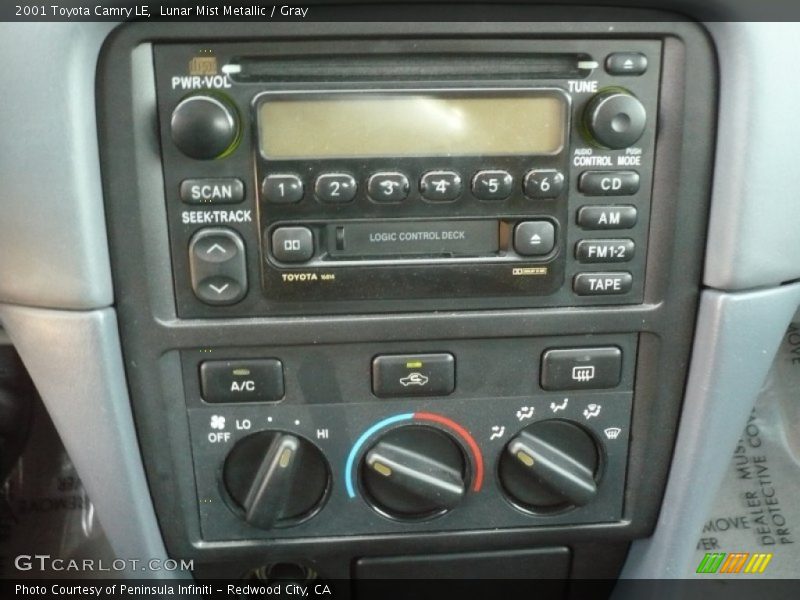 Lunar Mist Metallic / Gray 2001 Toyota Camry LE