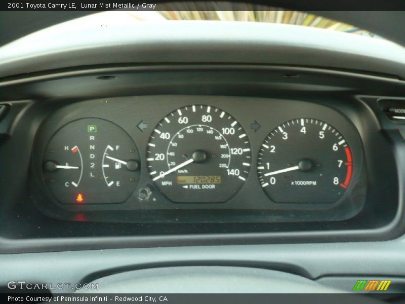Lunar Mist Metallic / Gray 2001 Toyota Camry LE