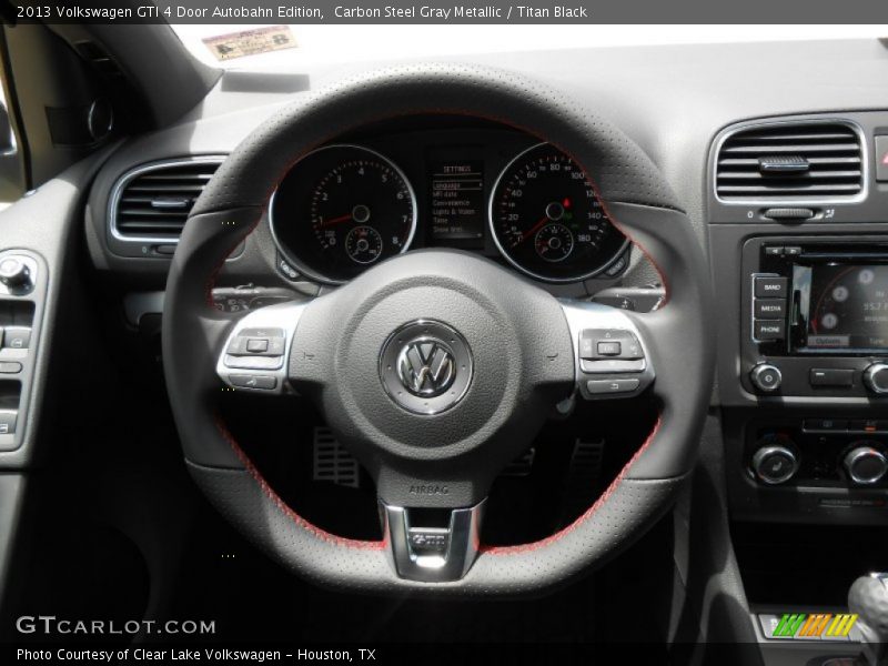 Carbon Steel Gray Metallic / Titan Black 2013 Volkswagen GTI 4 Door Autobahn Edition