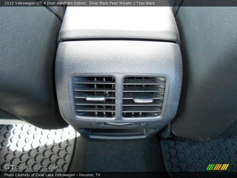 Deep Black Pearl Metallic / Titan Black 2013 Volkswagen GTI 4 Door Autobahn Edition