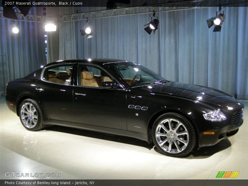 Black / Cuoio 2007 Maserati Quattroporte