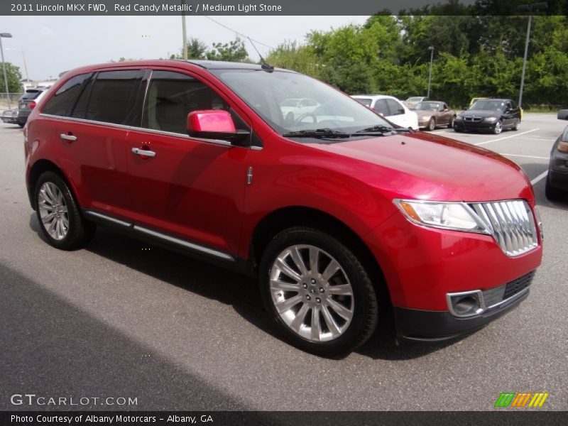  2011 MKX FWD Red Candy Metallic