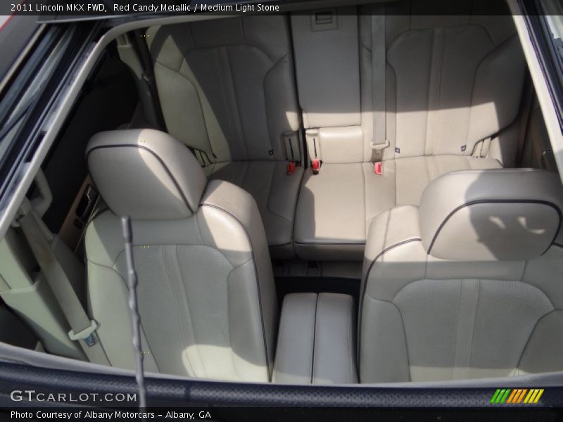 Red Candy Metallic / Medium Light Stone 2011 Lincoln MKX FWD