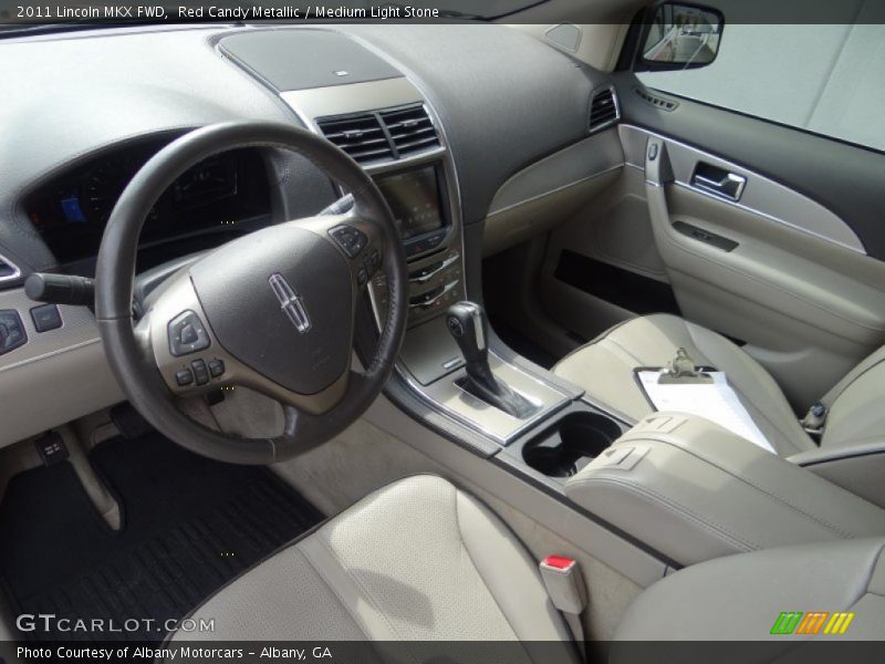 Medium Light Stone Interior - 2011 MKX FWD 