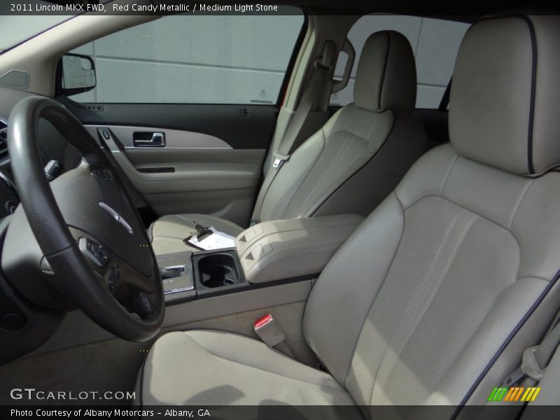 Front Seat of 2011 MKX FWD
