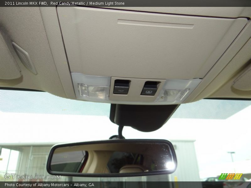 Red Candy Metallic / Medium Light Stone 2011 Lincoln MKX FWD