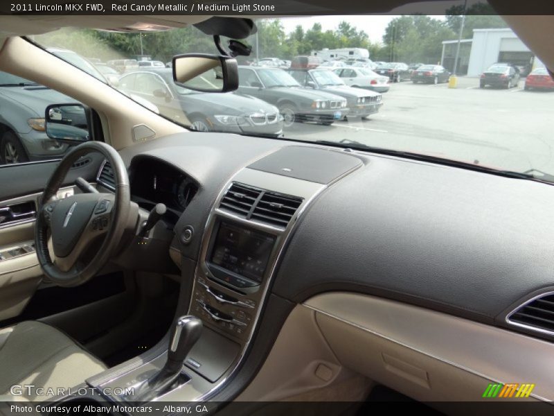 Red Candy Metallic / Medium Light Stone 2011 Lincoln MKX FWD
