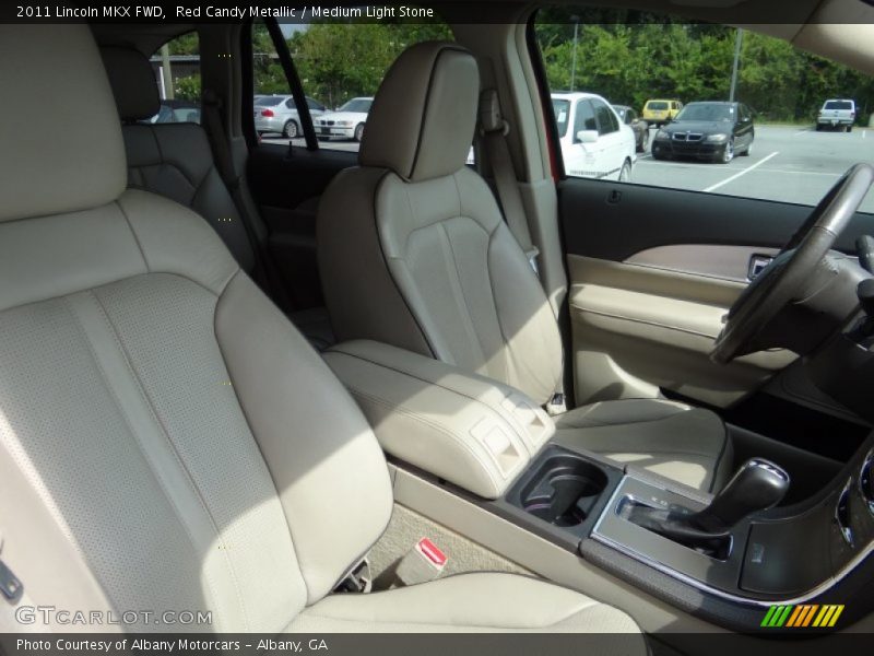 Red Candy Metallic / Medium Light Stone 2011 Lincoln MKX FWD