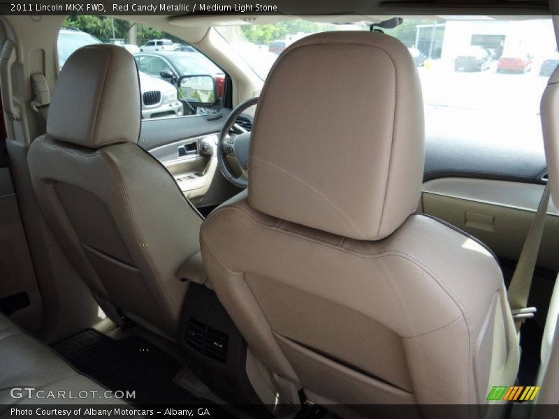 Red Candy Metallic / Medium Light Stone 2011 Lincoln MKX FWD