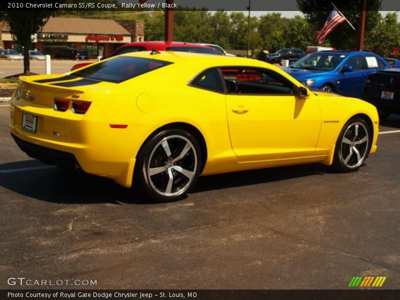 Rally Yellow / Black 2010 Chevrolet Camaro SS/RS Coupe