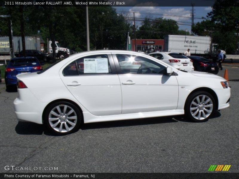  2011 Lancer RALLIART AWD Wicked White Metallic