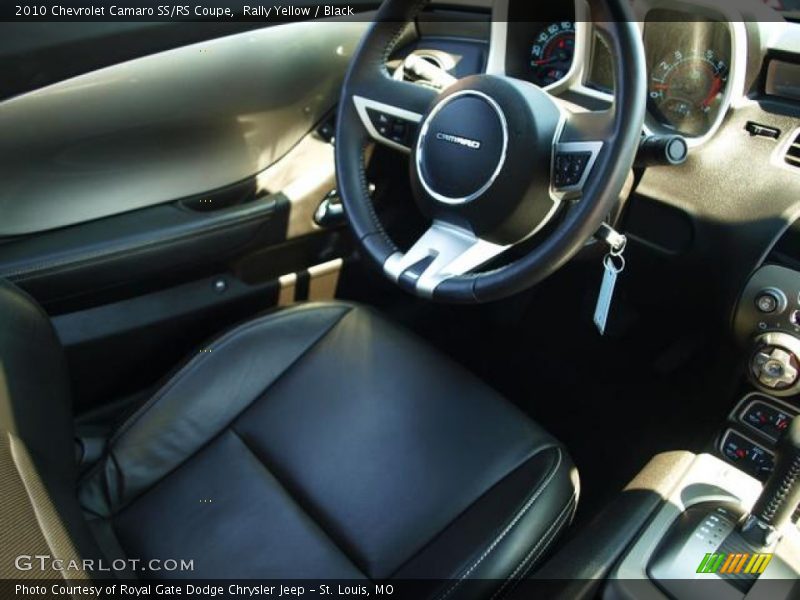 Rally Yellow / Black 2010 Chevrolet Camaro SS/RS Coupe