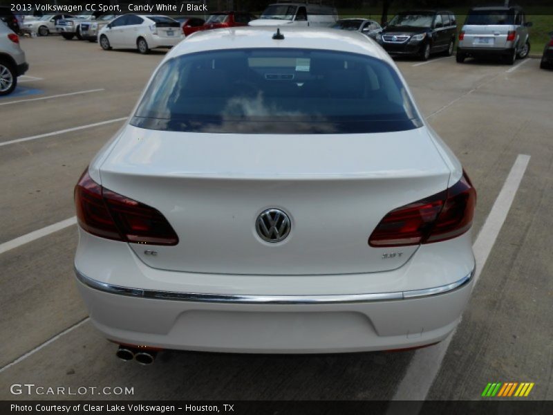 Candy White / Black 2013 Volkswagen CC Sport