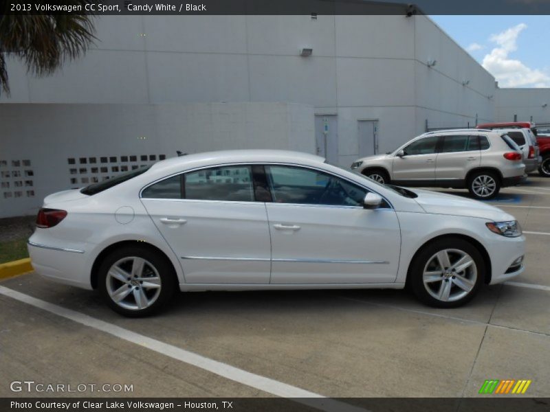 Candy White / Black 2013 Volkswagen CC Sport