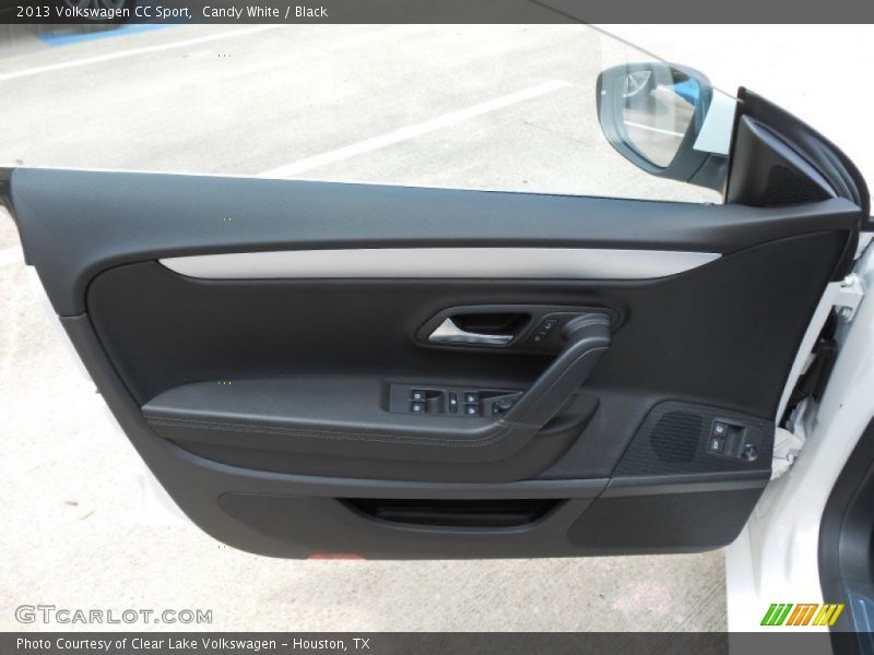 Candy White / Black 2013 Volkswagen CC Sport