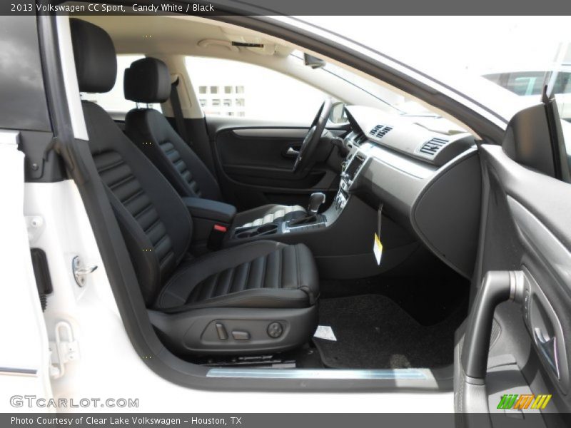 Candy White / Black 2013 Volkswagen CC Sport