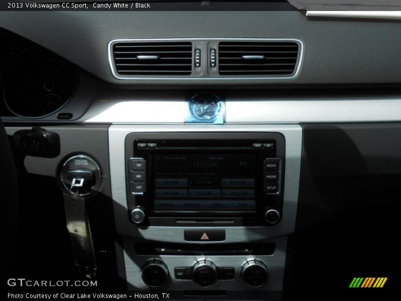 Candy White / Black 2013 Volkswagen CC Sport