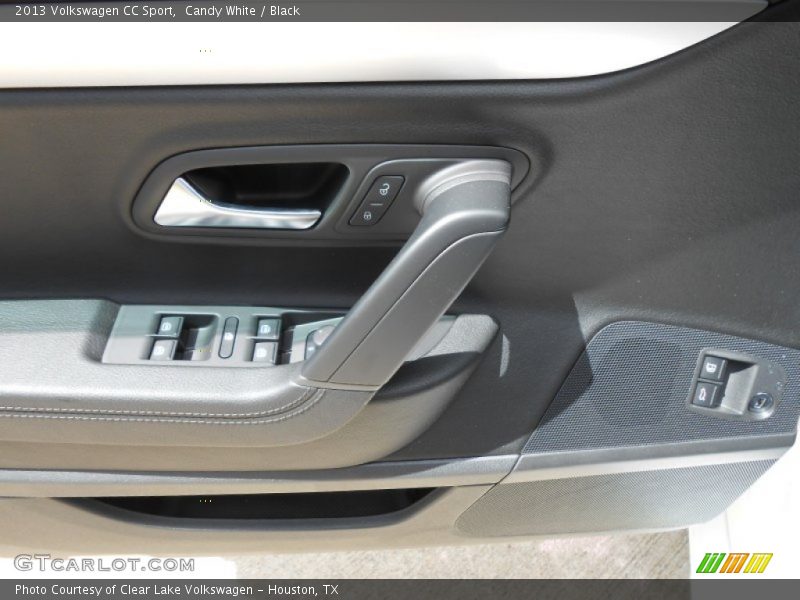 Candy White / Black 2013 Volkswagen CC Sport