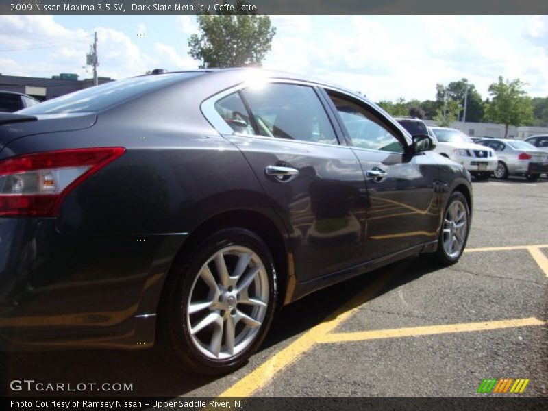 Dark Slate Metallic / Caffe Latte 2009 Nissan Maxima 3.5 SV