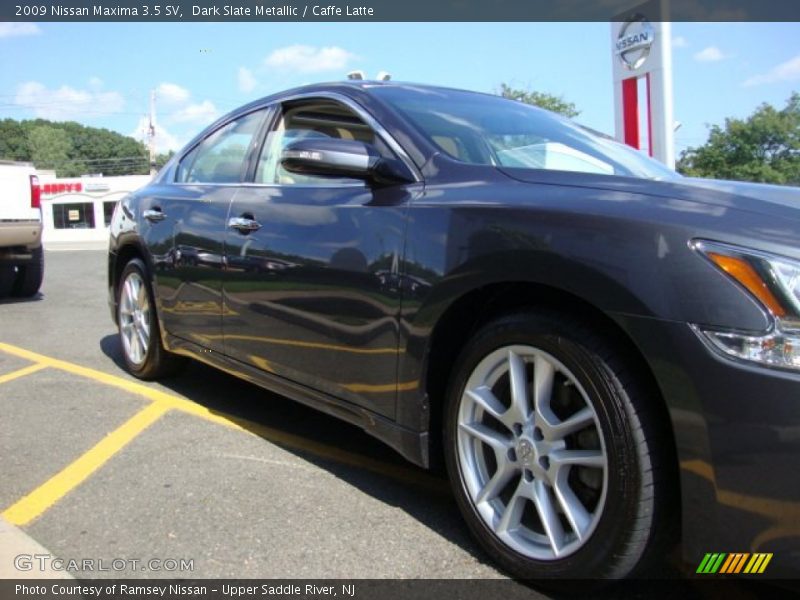 Dark Slate Metallic / Caffe Latte 2009 Nissan Maxima 3.5 SV