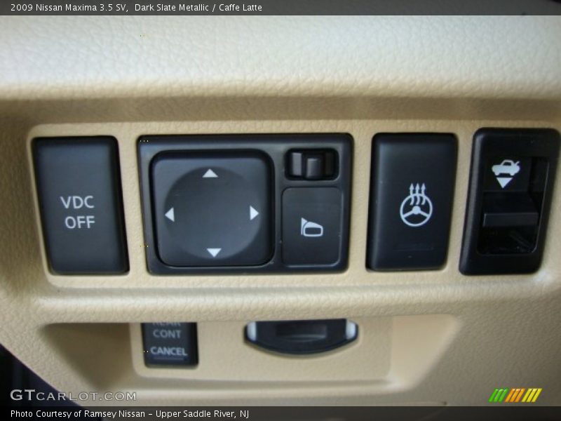 Dark Slate Metallic / Caffe Latte 2009 Nissan Maxima 3.5 SV