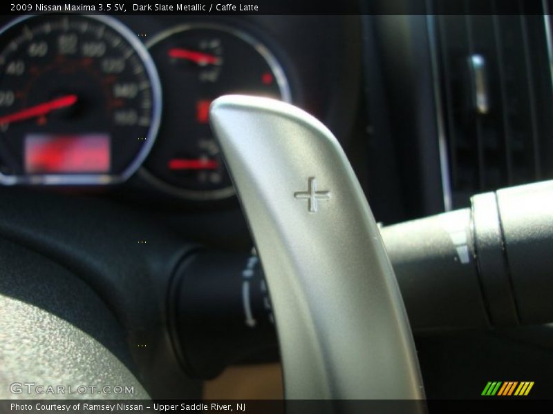 Dark Slate Metallic / Caffe Latte 2009 Nissan Maxima 3.5 SV