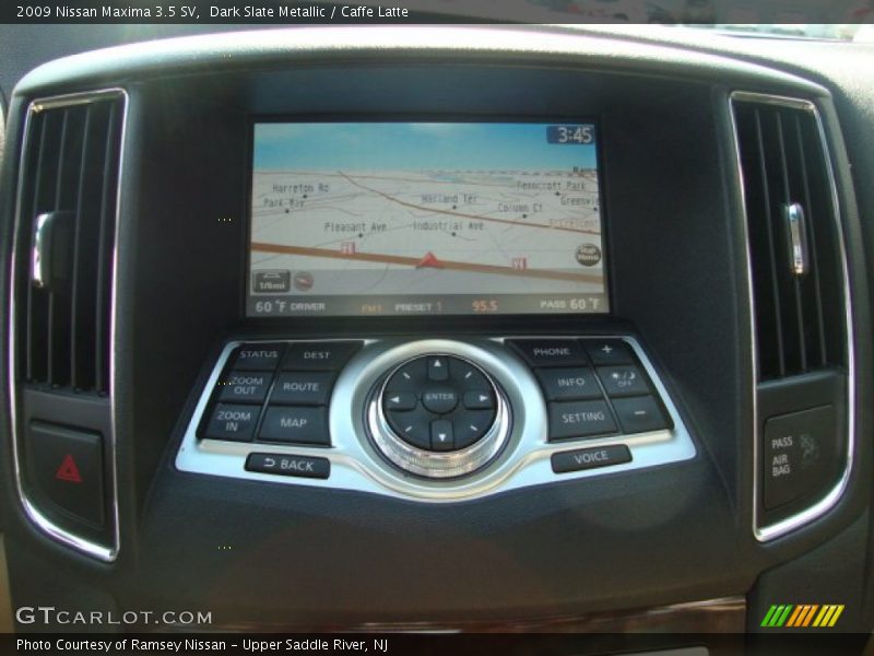 Dark Slate Metallic / Caffe Latte 2009 Nissan Maxima 3.5 SV