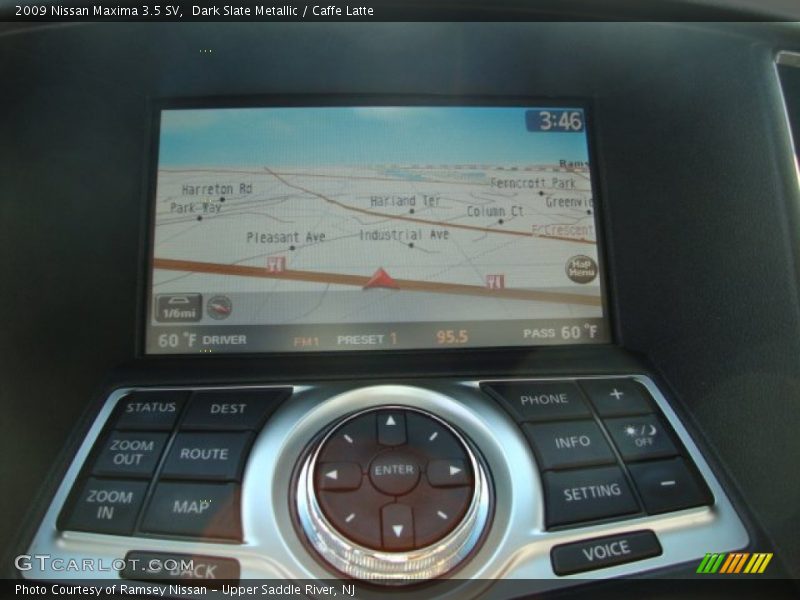 Dark Slate Metallic / Caffe Latte 2009 Nissan Maxima 3.5 SV