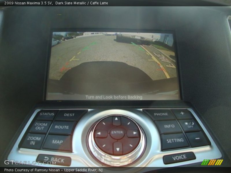 Dark Slate Metallic / Caffe Latte 2009 Nissan Maxima 3.5 SV