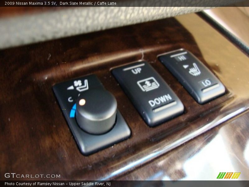 Dark Slate Metallic / Caffe Latte 2009 Nissan Maxima 3.5 SV