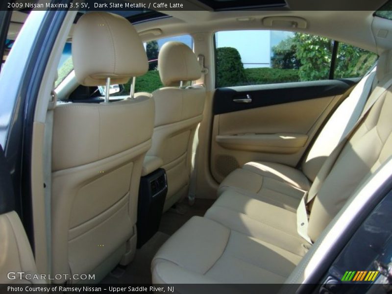 Dark Slate Metallic / Caffe Latte 2009 Nissan Maxima 3.5 SV