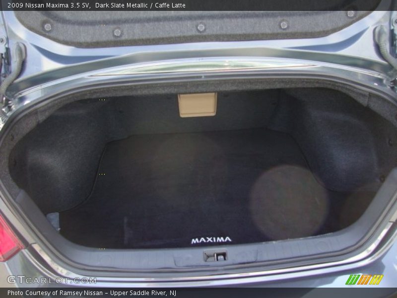 Dark Slate Metallic / Caffe Latte 2009 Nissan Maxima 3.5 SV