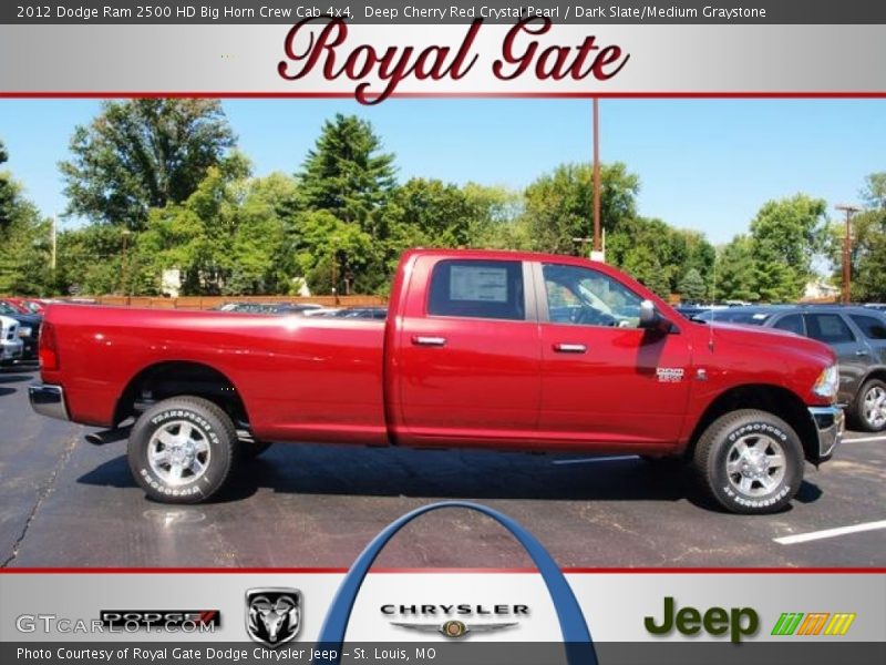 Deep Cherry Red Crystal Pearl / Dark Slate/Medium Graystone 2012 Dodge Ram 2500 HD Big Horn Crew Cab 4x4
