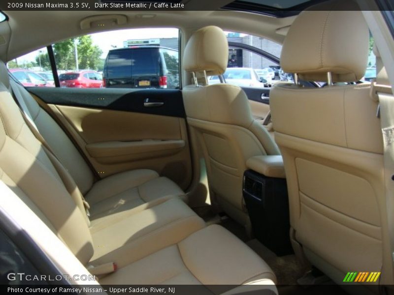 Dark Slate Metallic / Caffe Latte 2009 Nissan Maxima 3.5 SV