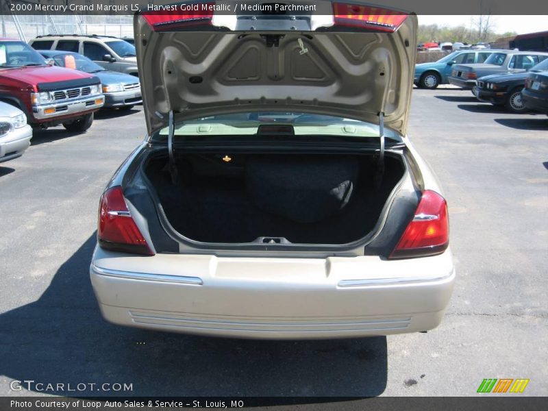 Harvest Gold Metallic / Medium Parchment 2000 Mercury Grand Marquis LS