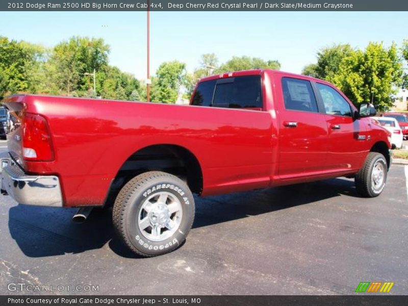 Deep Cherry Red Crystal Pearl / Dark Slate/Medium Graystone 2012 Dodge Ram 2500 HD Big Horn Crew Cab 4x4