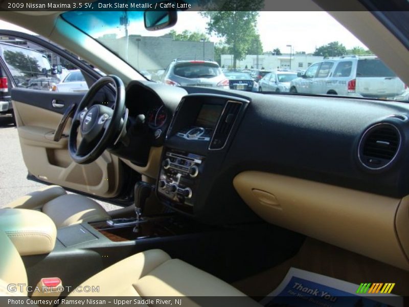 Dark Slate Metallic / Caffe Latte 2009 Nissan Maxima 3.5 SV