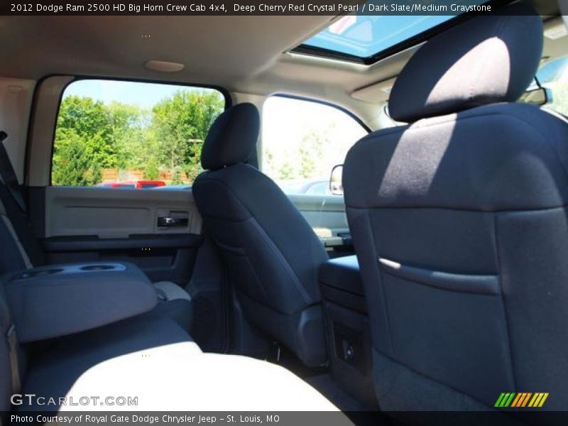 Deep Cherry Red Crystal Pearl / Dark Slate/Medium Graystone 2012 Dodge Ram 2500 HD Big Horn Crew Cab 4x4