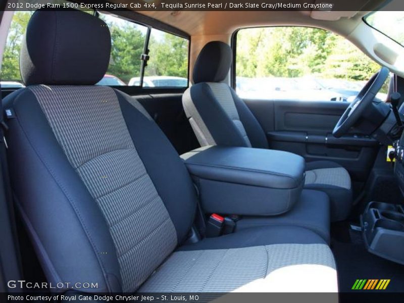 Tequila Sunrise Pearl / Dark Slate Gray/Medium Graystone 2012 Dodge Ram 1500 Express Regular Cab 4x4