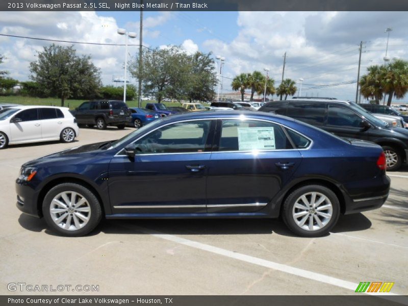  2013 Passat 2.5L SEL Night Blue Metallic