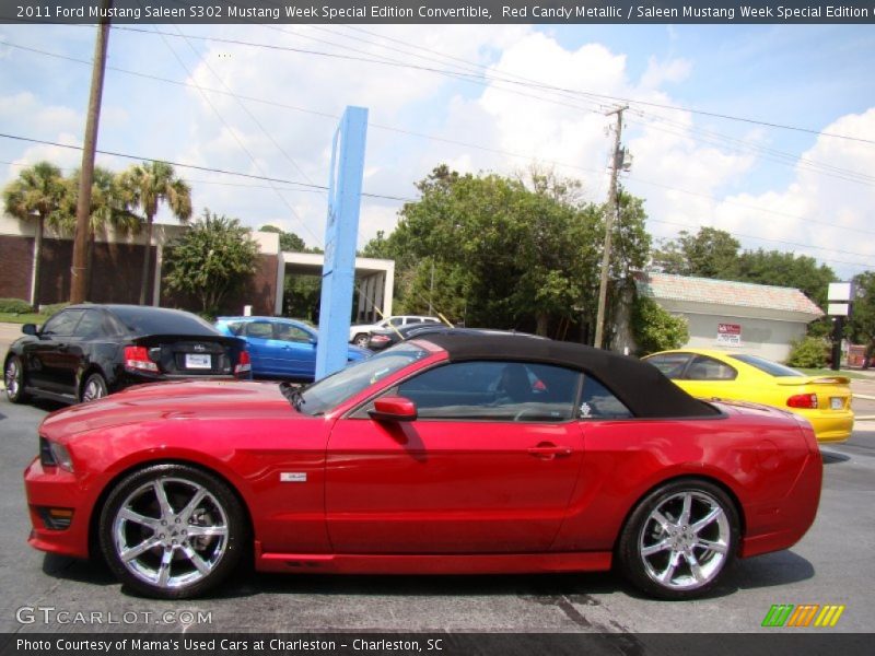  2011 Mustang Saleen S302 Mustang Week Special Edition Convertible Red Candy Metallic