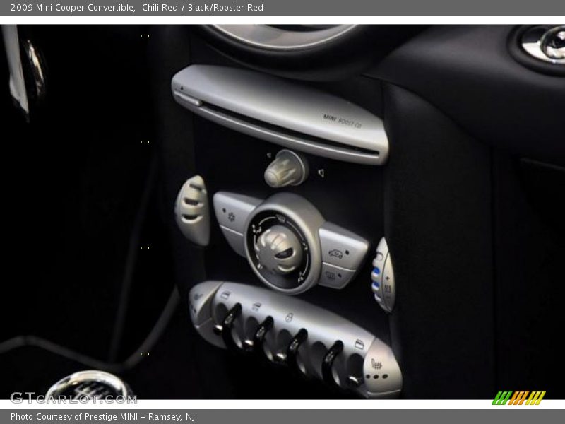 Chili Red / Black/Rooster Red 2009 Mini Cooper Convertible