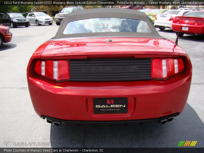  2011 Mustang Saleen S302 Mustang Week Special Edition Convertible Red Candy Metallic