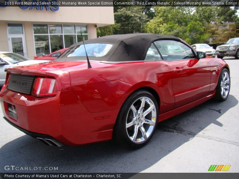  2011 Mustang Saleen S302 Mustang Week Special Edition Convertible Red Candy Metallic
