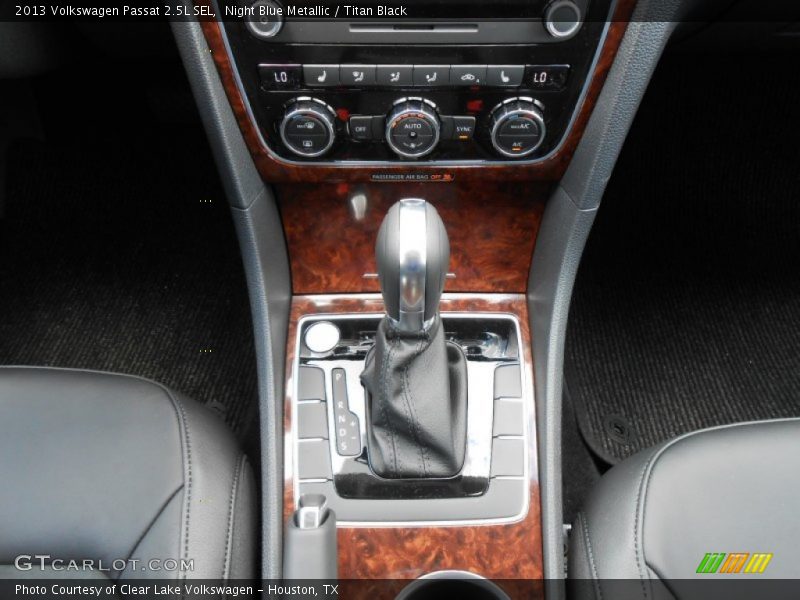  2013 Passat 2.5L SEL 6 Speed Tiptronic Automatic Shifter